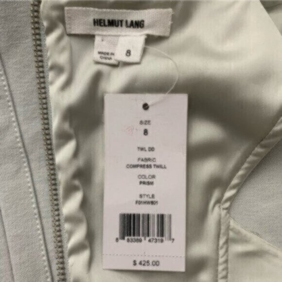 NWT Helmut Lang Cutout Bodycon Dress - Picture 11 of 13